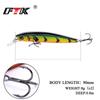 FTK Искусственная приманка для рыбалки Mino, жесткое крепление, гольян, 7 цветов на выбор, 9 см, 8 г, глубина 0-0,8 м, профессиональное качество, популярная модель