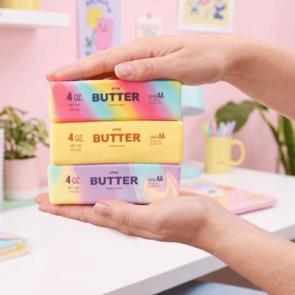 Sensory Butter Stick Squeezing Toy Relax Gift Realistic Butter Sticks Children