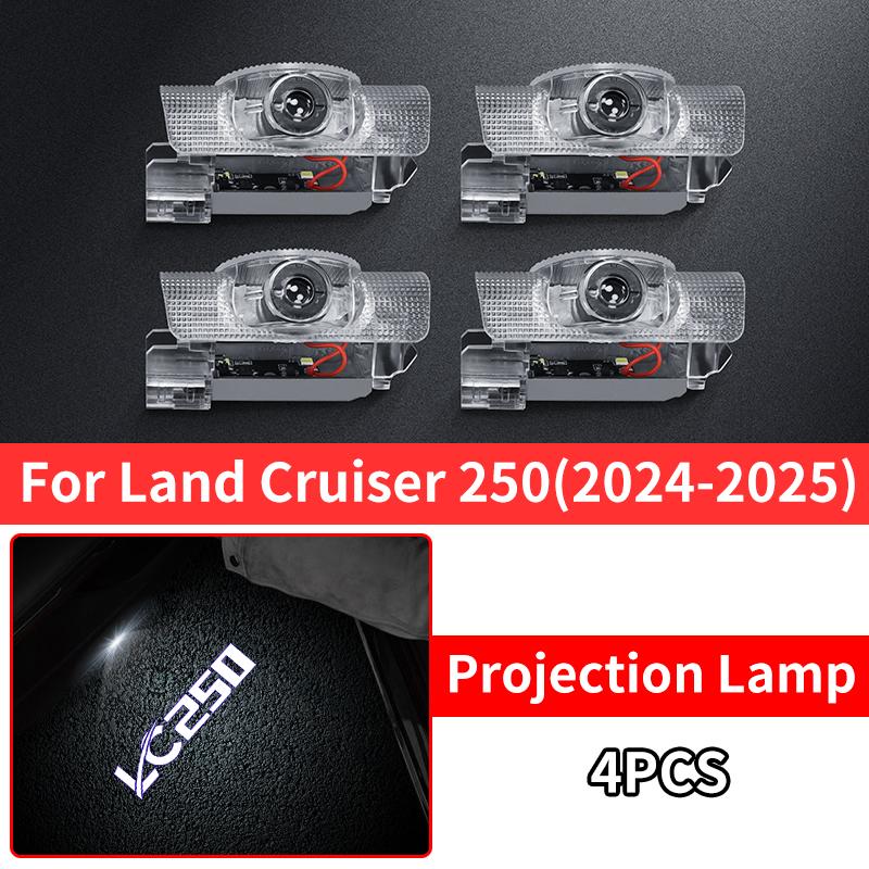 For 2024 2025 Toyota Land Cruiser 250 Prado LC250 First Edition 1958 Door welcome lamp Modification Interior Upgrade Accessories