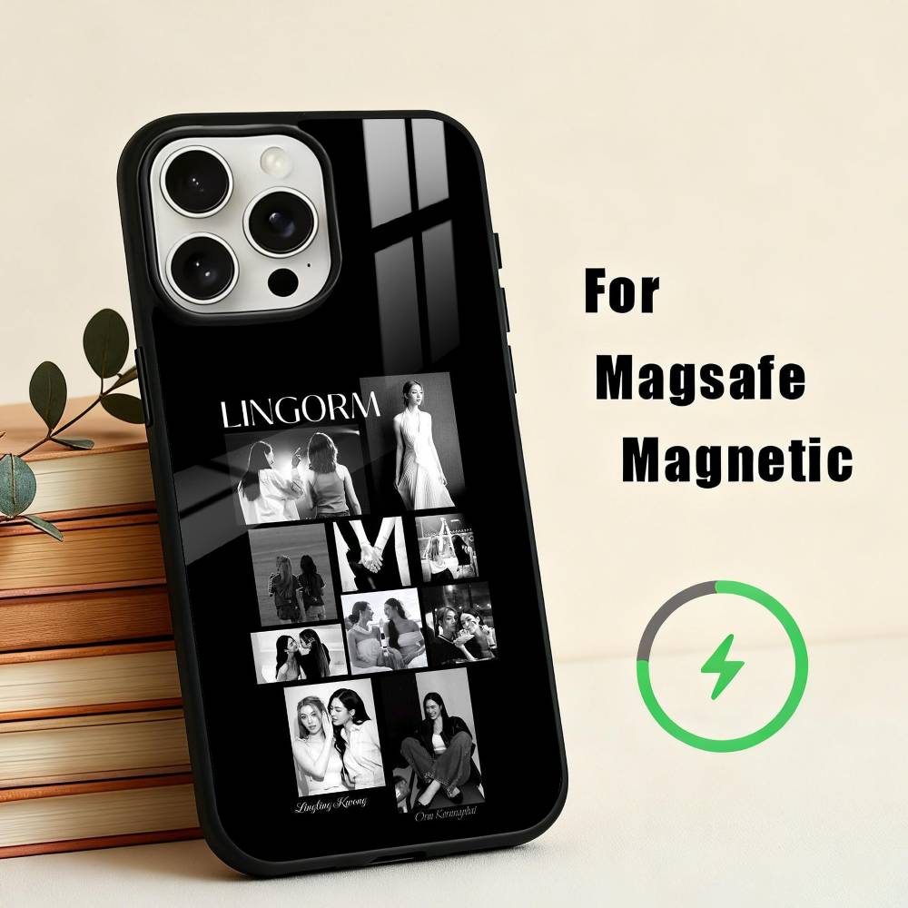 The S-Secret of UsLingorm Phone Case For iPhone 17,16,15,14,13,12,Plus,Pro,Max for Magsafe Magnetic Wireless Charging