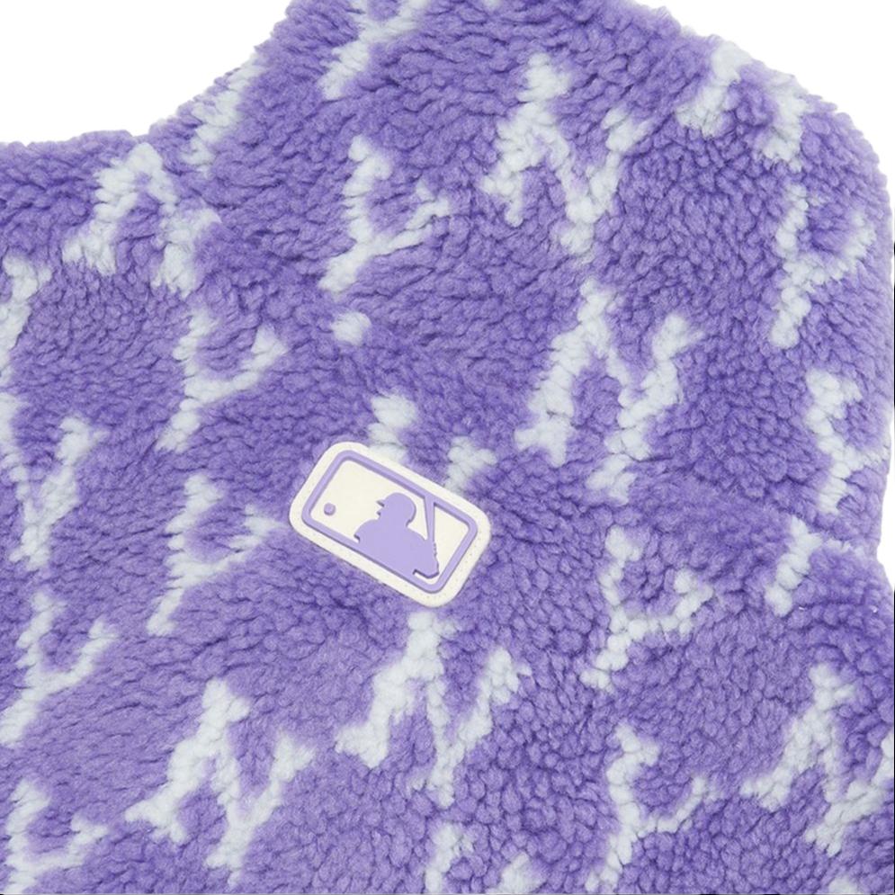 New MLB New York Yankees Velvet Jackets Unisex Purple 3AFDM0126-50LDS