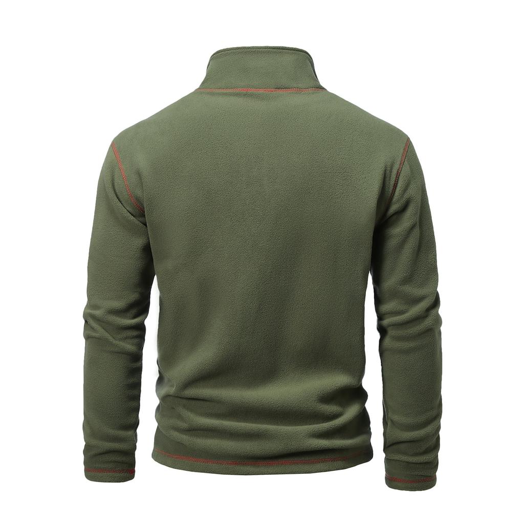 Men's Sweatshirt Loose Solid Color Outdoor Warm Breathable T-Shirt Top