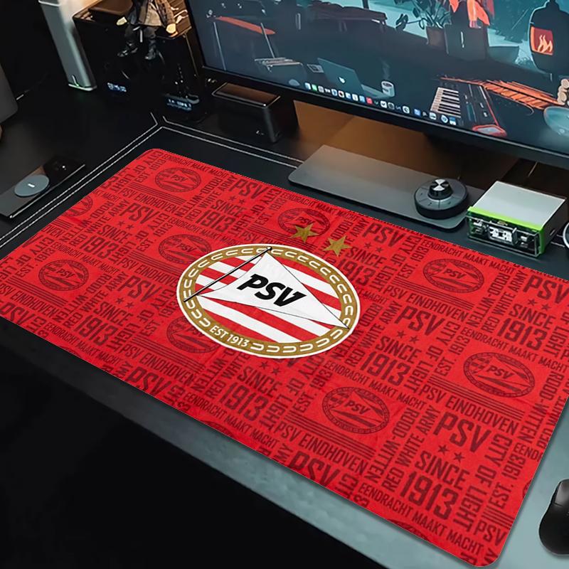 PSV Eindhoven Mouse Pad Large Gaming Table Cushion Non-slip Laptop Tablet Big Mousepad XXL Mat Mini PC Playmat With Lock edge_xia