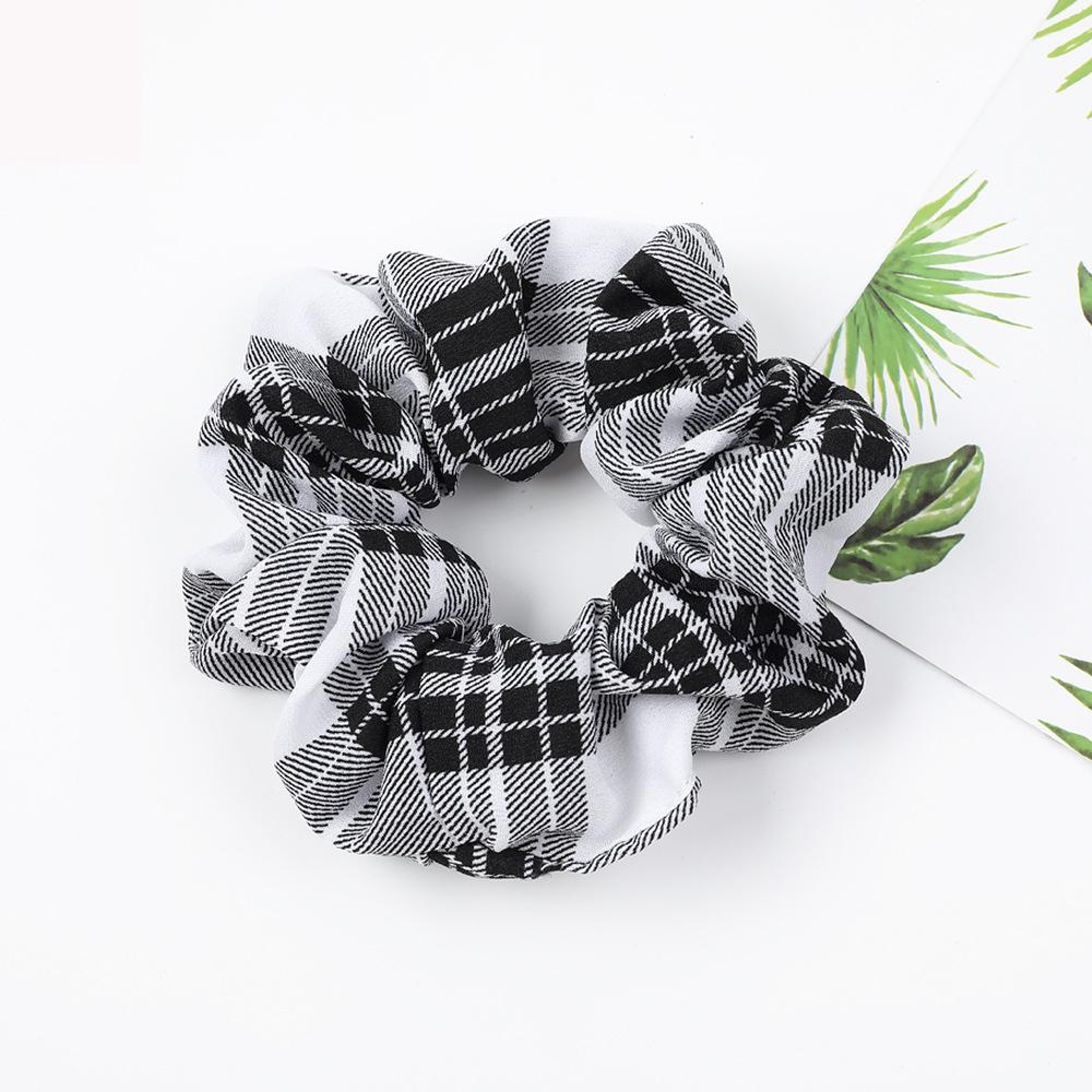 Stripe Womens Hair Accesorios Ladies Tie Striped Lady Scrunchies Ponytail Female Scrunchy Elastic Hair Ropes Headwear For Women
