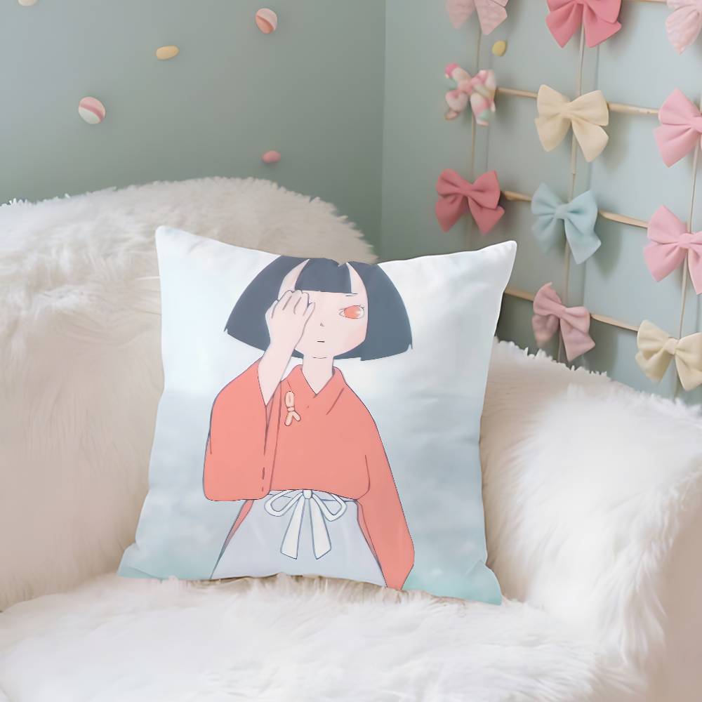 История дома Тайра Аниме Наволочка Наволочка Декоративная подушка Скандинавский Винтажный стиль Наволочки для подушек Дом Гостиная Диван Диван Сиденье