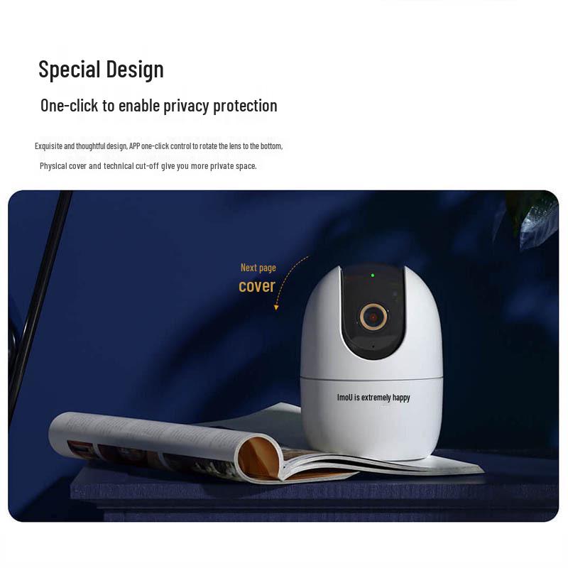 Домашняя камера Leorange K2E 5 МП WiFi с мобильным приложением для удаленного отслеживания и широкоугольным обзором