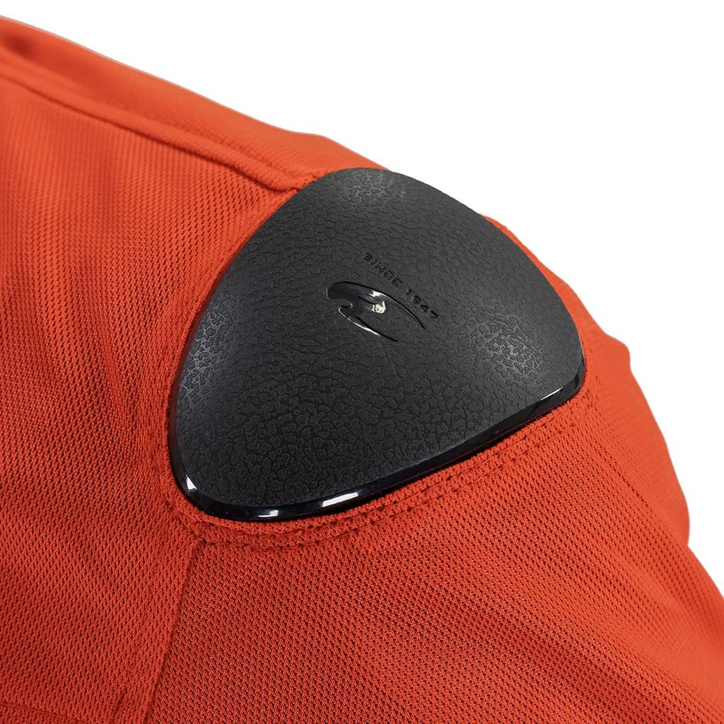 Мотоциклетная куртка с высокой степенью защиты, полностью сетчатая куртка, красная XL [KOMINE] JK-165 07-165, мужская