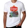 Retro Defunct Beer Nature Scene Schmidt TShirt Plus Size Lightweight Top