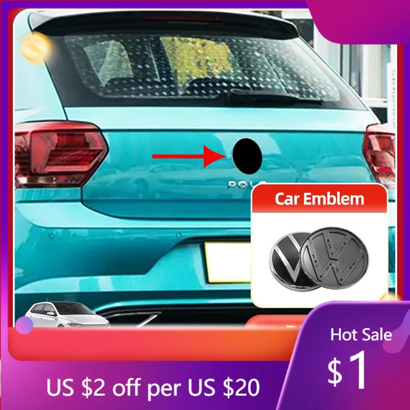 Valve Stems Caps 2026 New Volkswagen VW 1Pc 139mm 110mm 5H0853601D VW Car Logo Emblem Hood Front And Rear Tail Mark Rear Badge A