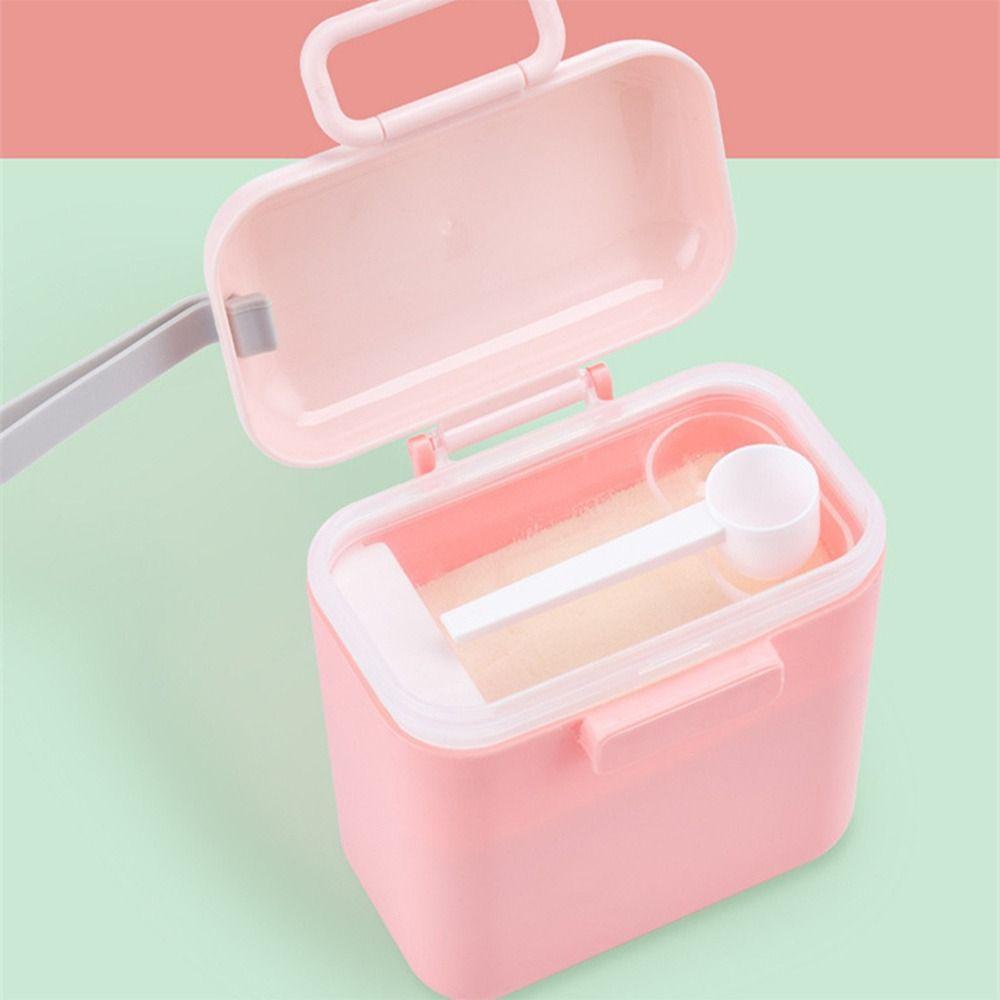 Пыленепроницаемый контейнер для закусок Контейнер-диспенсер для смеси из полипропилена Коробка для хранения сухого молока Детское питание