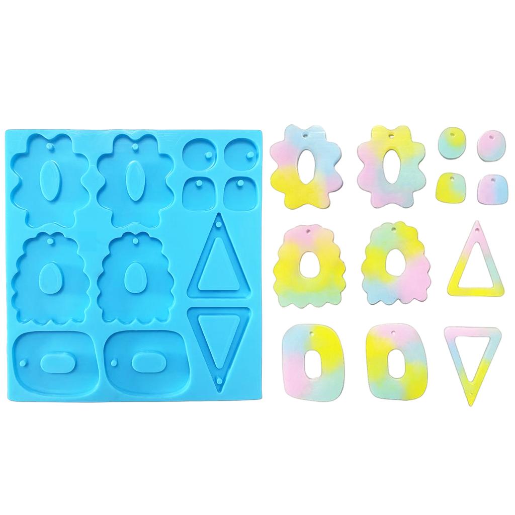 Силиконовые формы для изготовления украшений для ушей Силиконовые формы для сережек Формы для сережек ручной работы Силиконовый подарок для энтузиастов