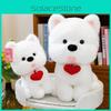 West Highland White Terrier Plush Toy With Soft Short For Kid Gift