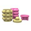 Bubble Storage Box Silicone Mold with Lid 3D Concrete Casting Mold Candle Holder Mold Flower Making Supplies