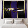 1PC football Ravens Logo Quick-Dry Tapestry, Unique Design Tapestry, Suitable for Bedroom,Livingroom, Playroom,Heartwarming Holiday Gifts