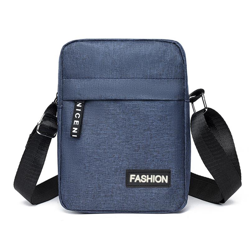 Мужская сумка через плечо для бизнеса и отдыха, большая вместимость, портативная сумка, многослойная, водонепроницаемая, летняя, мужская сумка через плечо