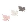 3PCS DIY Leaves Pendants Fashionable Elegant Zinc Alloy Leaf Pendants Accessories for Hairpins Jewelry Making