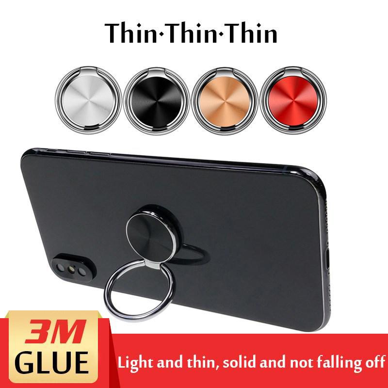 Тонкое кольцо-подставка для телефона на 360 градусов для iPhone X 7 plus/Samsung/Xiaomi All Smart Phone Holder