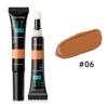 Long-Lasting Foundation Waterproof Non-Transfer Concealer Liquid Sponge Tip Makeup Brightening Cream
