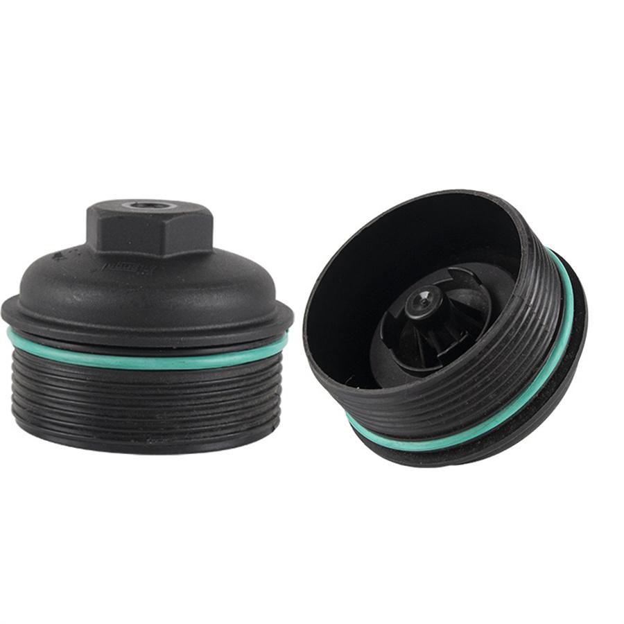 Black Oil Filter Cap Cover 12605565 Replacement For Buick For Chevrolet For Gmc