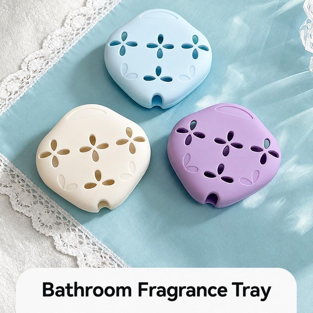 Draining Aromatherapy Steamer Tray Silicone Bath Bomb Hanger Aromatherapy Storage Box Bedroom