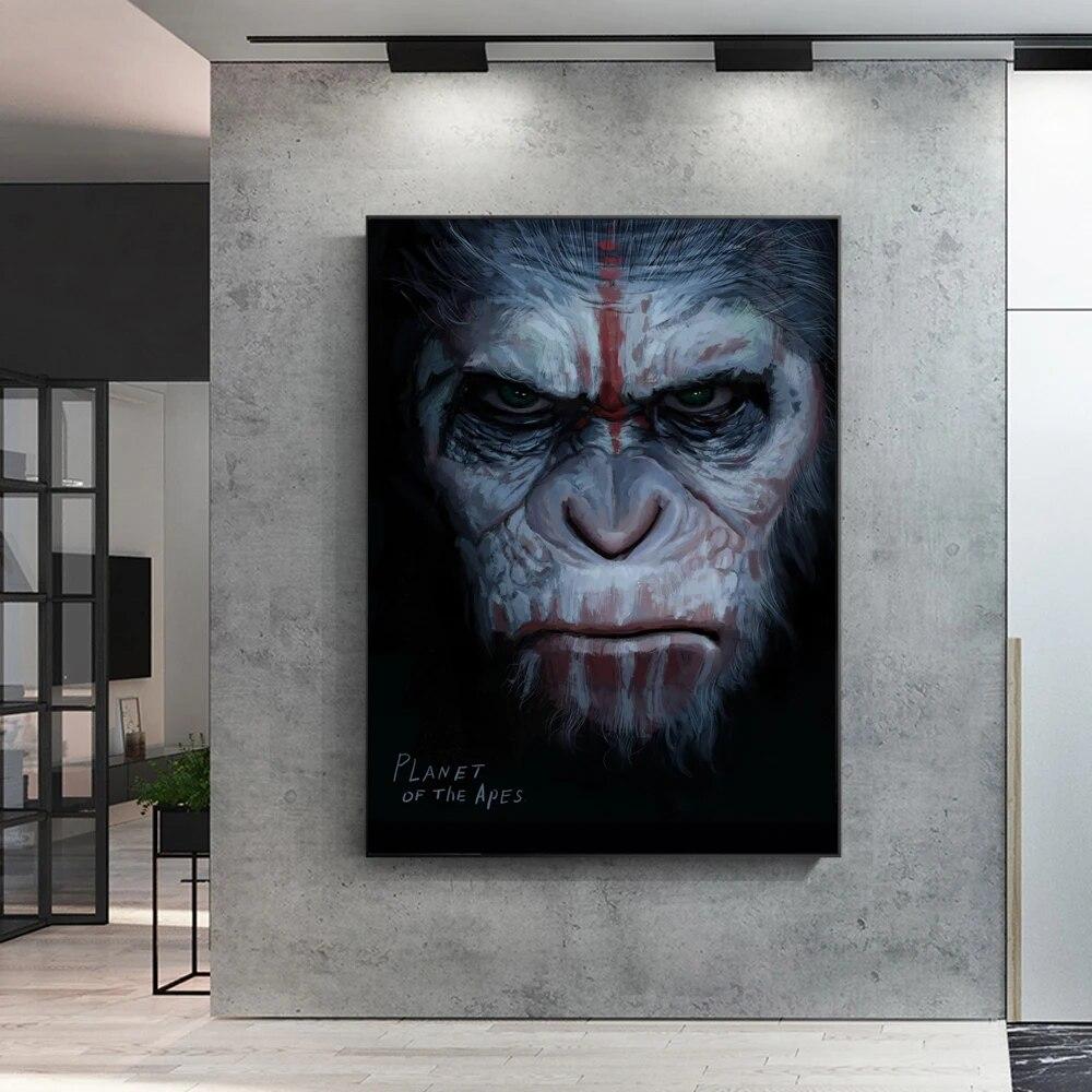Rise Planet Of The Apes холст картина животное орангутанг плакат и принты настенная художественная картина для Cuadros домашний декор гостиная