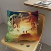 Classic Tv Dramas Cobra Kai Pillow Cover For Bedroom Room And Living Room Sofa Decorative Cushion Cover