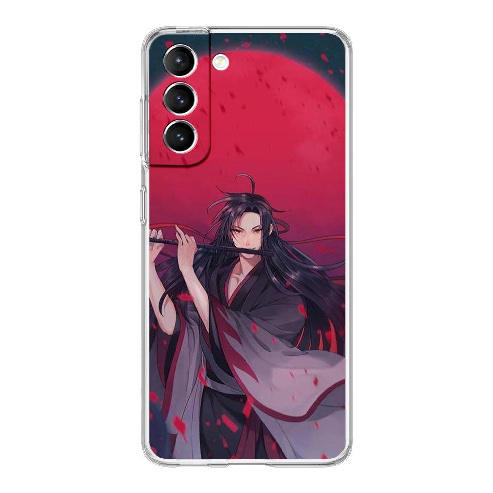 Чехол для телефона Mo Dao Zu Shi Wei Wuxian для Samsung Galaxy S22 5G S20 Ultra S21 FE 5G S10E S9 S8 S10 Plus Note 20 10, прозрачный чехол