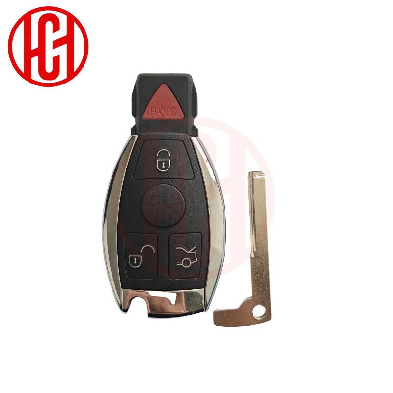Key Shell Case for Mercedes Benz A B C E G W Class W203 W204 W205 W212 W221 Auto Replacement Key Car Key Fob Case Cover