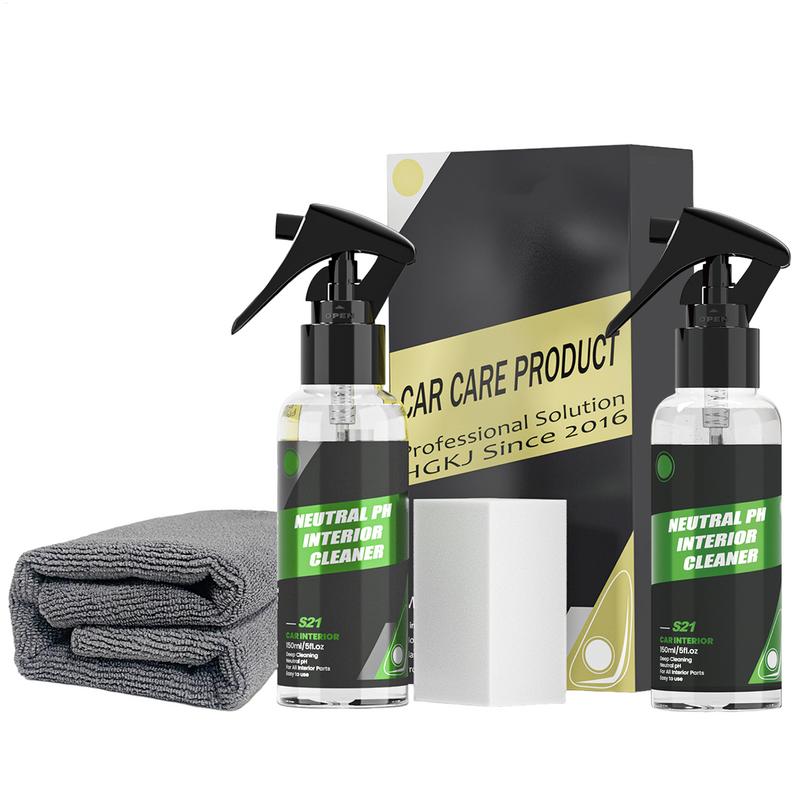 Универсальное средство для чистки салона автомобиля Очиститель потолка Удаление пятен с кожаных сидений автомобиля Нейтральный pH Автомобильный чистящий спрей Автодетейлинг