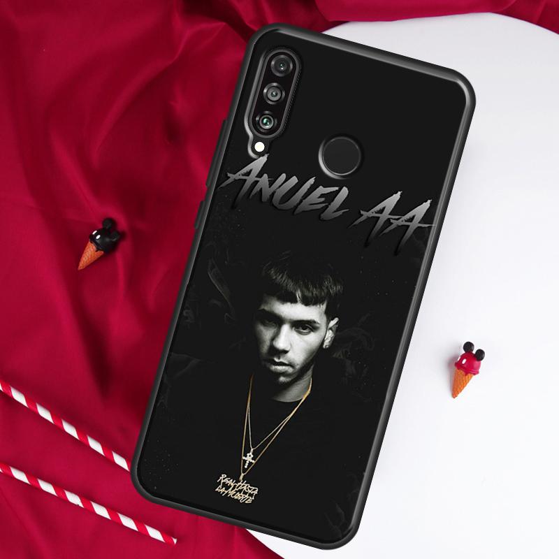 Чехол Anuel AA Real Hasta La Muerte для Huawei Nova Y61 Y70 Y90 Y60 Y72 Y91 12s 12i 11i 7i 8i 9 10 SE P60 Pro P30 P40 Lite