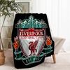 Плед Liverpool F.C. - Мягкий и Удобный, для Спальни, Путешествий, Дивана, Домашнего Декора - Подарок на День Рождения, Рождество для Друга