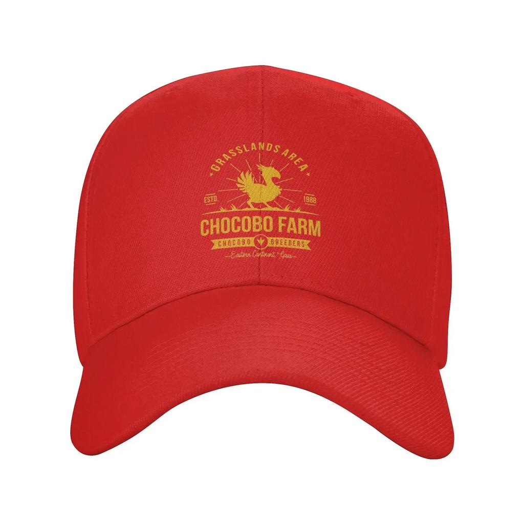 Chocobo Farm Caps Classic Final Fantasy Snapback Hat For Unisex Adjustable Casual Wear