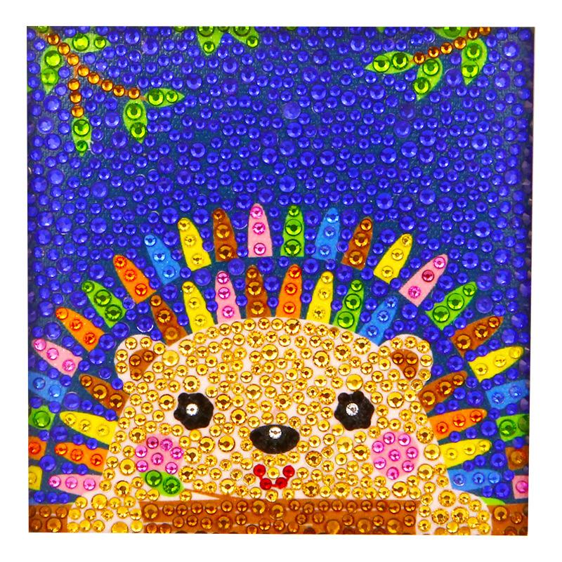 Алмазная картина 5D новая детская карта с изображением животных вышивка крестиком полная Алмазная мозаика украшение дома Рождественский подарок