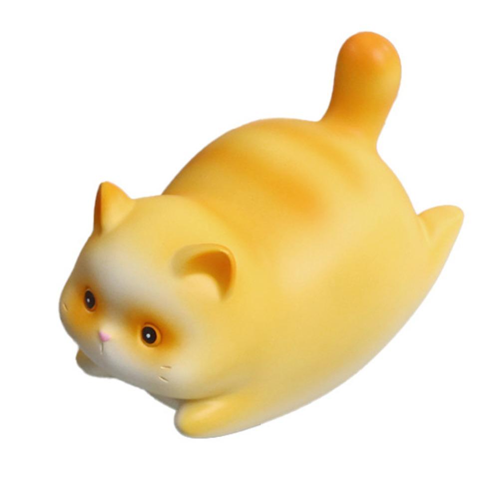 Shake Cat Swinging Doll Chubby Cat Car Decorations Desk Ornament Cat Resin Ornament Gifts