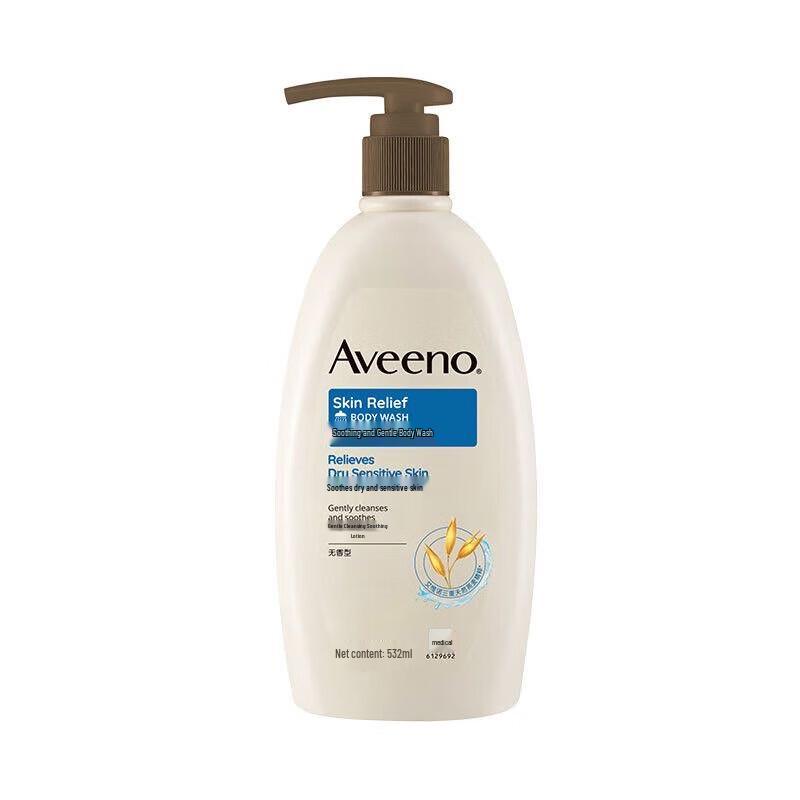 Aveeno Нежный успокаивающий овсяный гель для душа 532 мл
