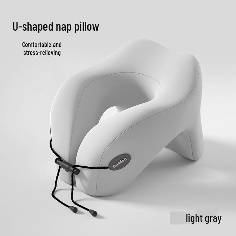 U-образная дорожная подушка из пены с эффектом памяти для поддержки шеи