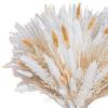 Букет из сушеных пампасов, 95 шт., реалистичный, создающий романтическую атмосферу, экологически чистый, красивый, букет из сушеных цветочных композиций в стиле бохо, букет из пампасной травы