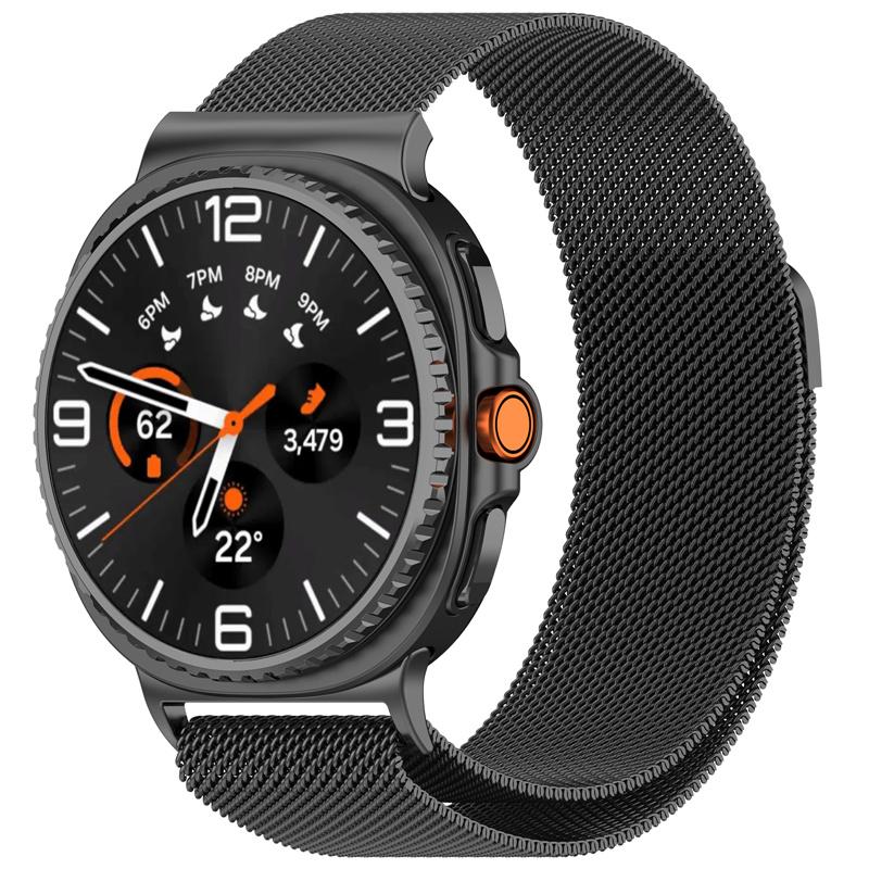 Магнитный металлический ремешок для Samsung Galaxy Watch Ultra2 из нержавеющей стали, сменный браслет