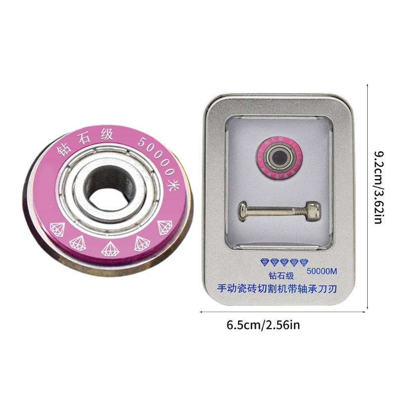 Карбидовый режущий ролик для плитки с болтовой контргайкой 22 мм Плиткорез Ручной Плиткорез Лезвие Ручная Машина для резки плитки