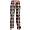 Lined Sweatpants Thermal High Waisted Joggers Bottom Drawstring Trousers With Pockets
