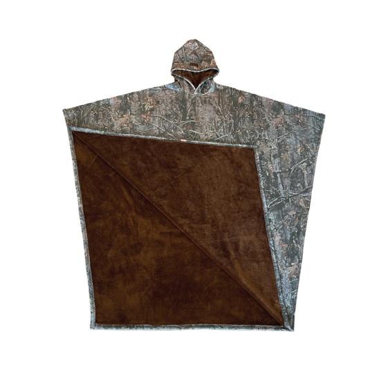 Yousheng Hooded Cape Jacket Blanket Hoodie Stress Relief Weighted Comfort Modern Style Casual Blanket Coat Daily Wear