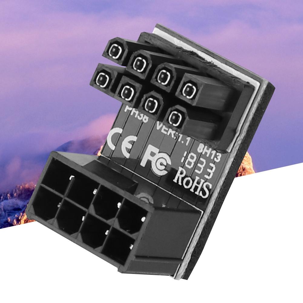 Разъем питания видеокарты 8PIN Адаптер Поворот на 180 градусов PH38B (Защелкивающееся дно)