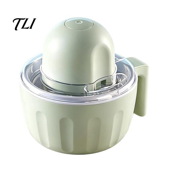 Compact Freezer Friendly Design Ice Cream Maker Mug, Cordless Machine, Rechargeable Quick Cold Drink Mini Bowl for Homemade Gelato Yogurt Sorbet