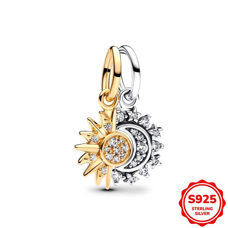 Charms Silver 925 Pendant Beads Fits 3mm Bracelet Bangle Necklace For Women Luxury DIY Jewelry Making Fine Gifts