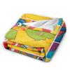 Sesames Streets Blanket  Soft Warm Comfortable Plush Throw Blanket For Girls Boys Couch Chair Flannel Bedspread Bed Cover