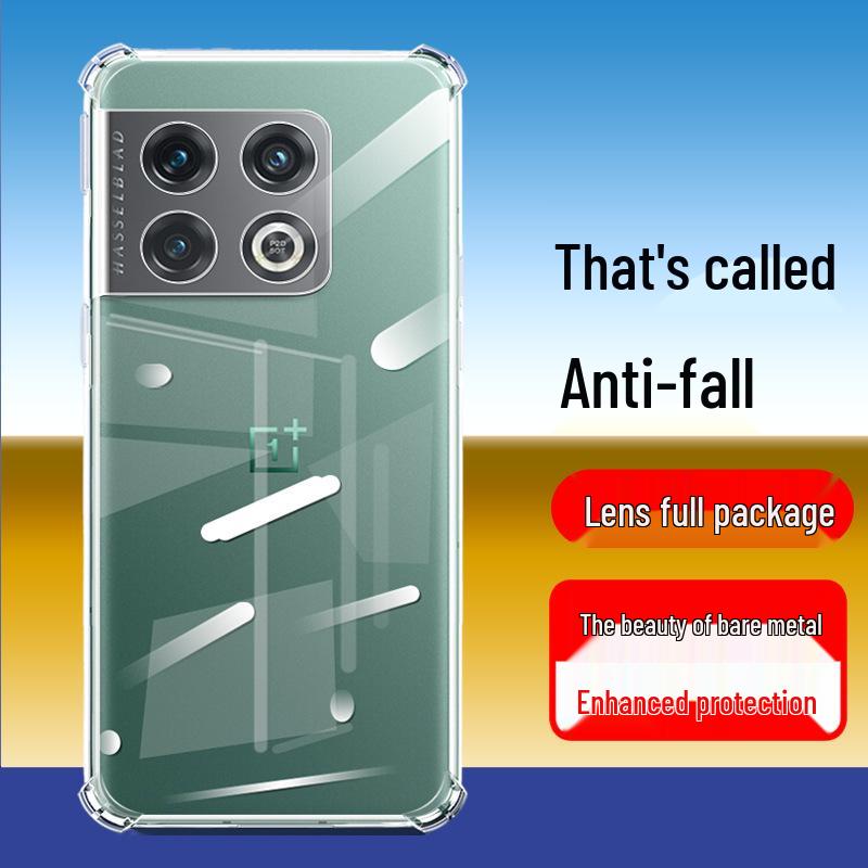 Противоударный прозрачный чехол из мягкого ТПУ для OnePlus 12-7T Pro RT