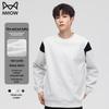 MiiOW Men's Casual Round Neck Long Sleeve Sweatshirt