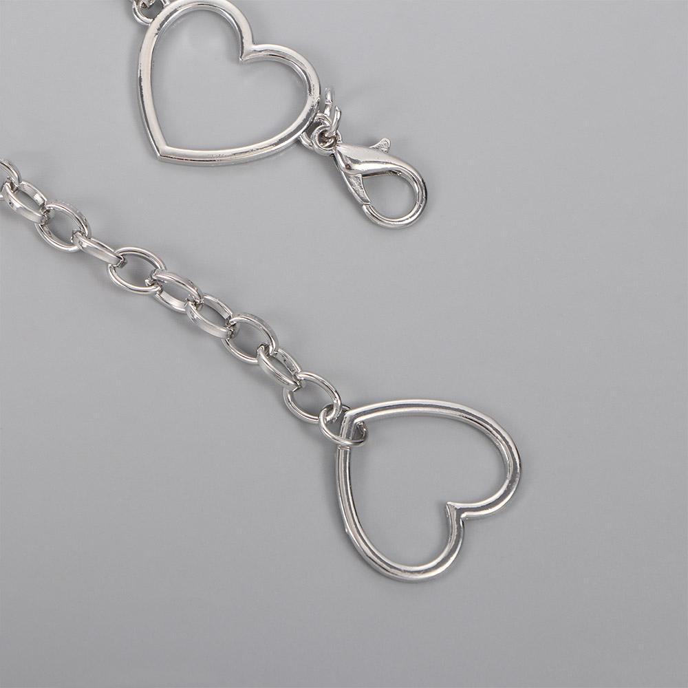 Accessories Fashion Love Heart Hollow Metal Ladies Waistband Heart Belts Waist Chain Pants Chain