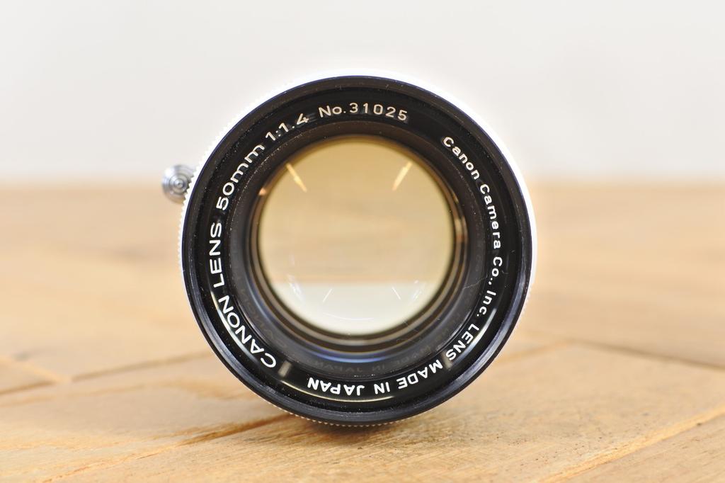 Canon 50mm f/1.4 LTM (L39 Screw Mount) – Used / Needs Maintenance