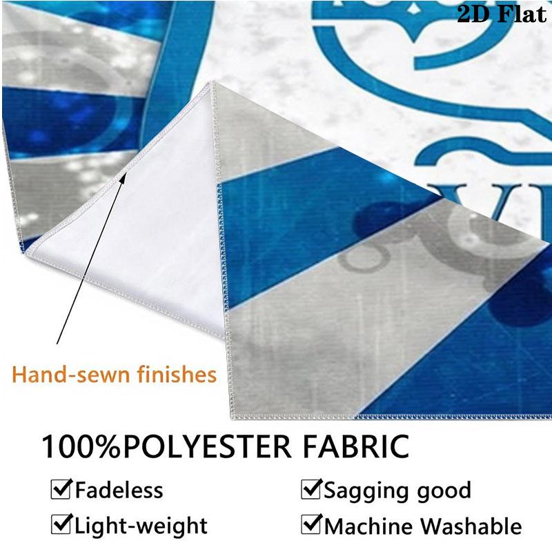 Sheffield Wednesday Football Club Custom Name Wall Tapestry Aesthetic Wall Hanging Printed Fabric Blanket Decorative Tapestries for Bedroom Living Roo